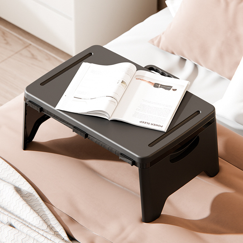 Desk Setup Organizer - Folding Lap Desk with Storage Dividers