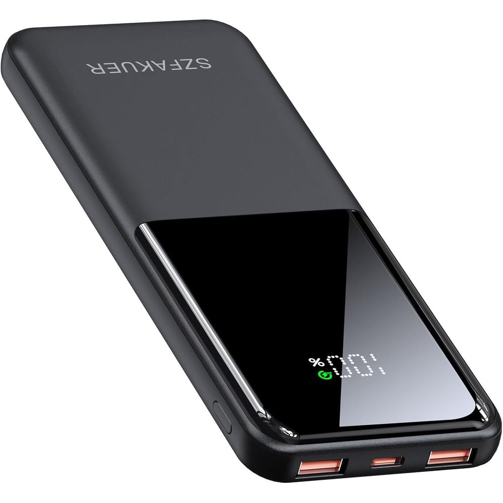 Desk Setup Ipad - Slim 10000mAh USB-C Power Bank, 22.5W
