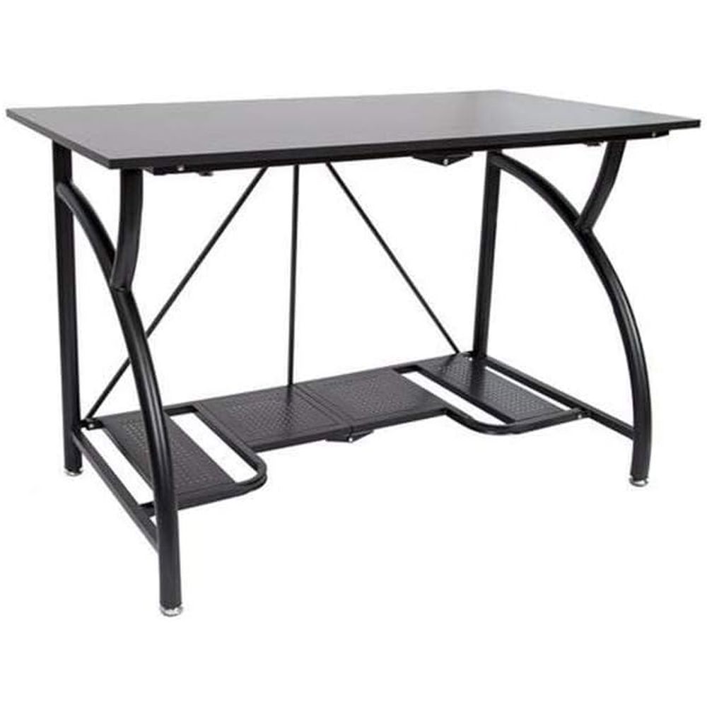 Setup Desk Monitor - Space-Saving Collapsible Computer Desk for Home
