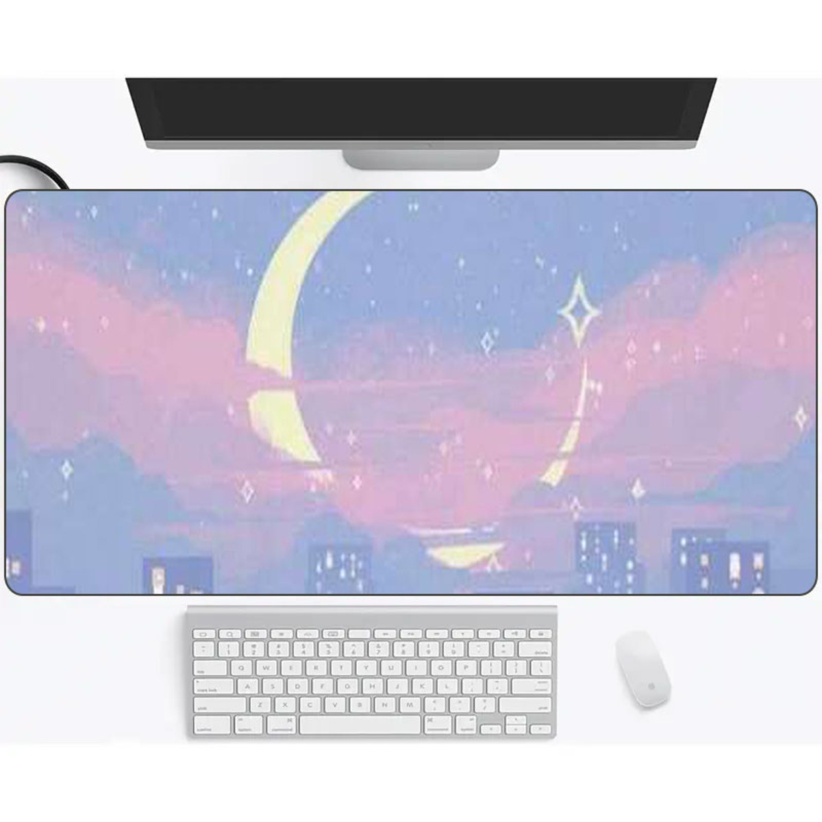 Desk Setup For Working From Home - Extra Large Desk Mat Mouse Pad