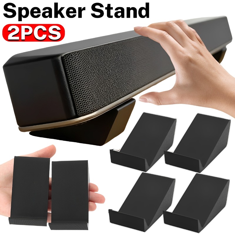 Desk Setup Pegboard - 2/1Pcs Universal Adjustable Soundbar Stand Base