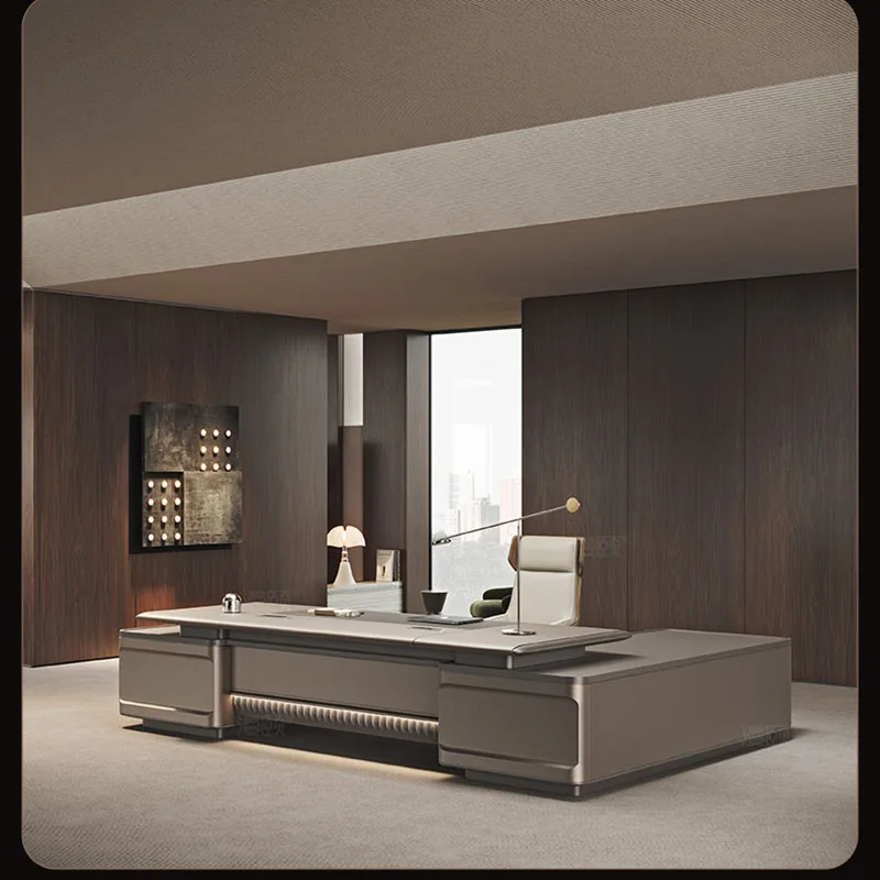 Desk Setup L Shaped - Manicure White L Shaped Wooden Desk