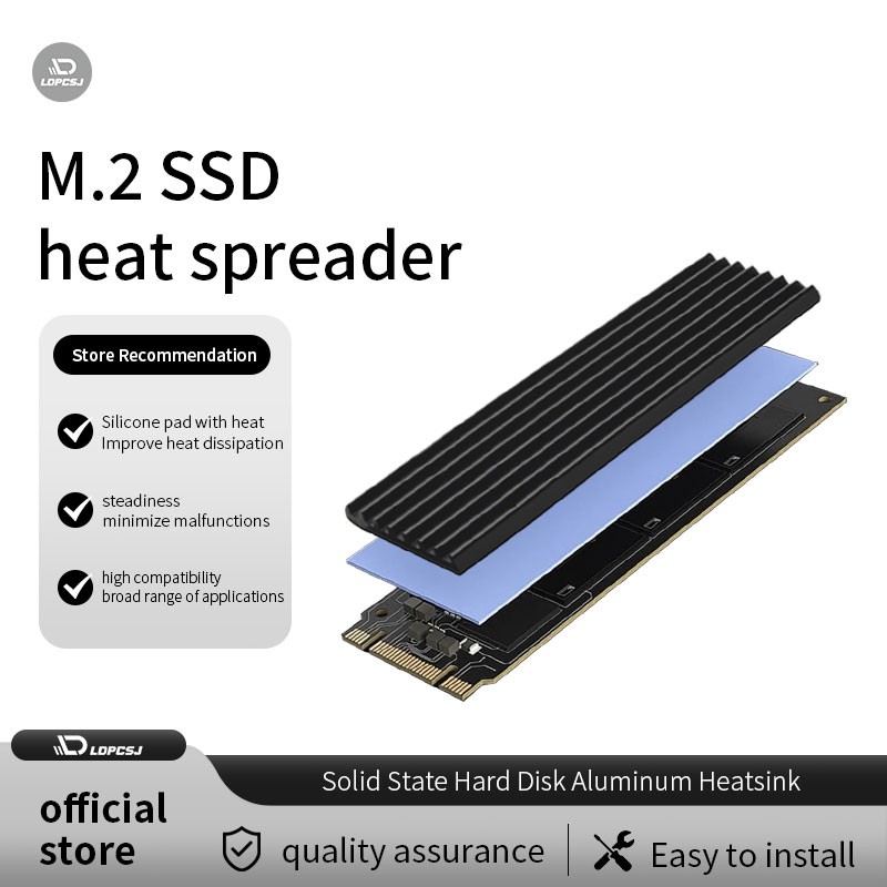 Desk Setup Ps5 - M.2 SSD Heatsink, Aluminum NVMe Radiator