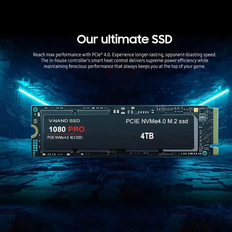 Original 1080PRO Hard Disk SSD - огляд і ціна Desk Setup Ps5