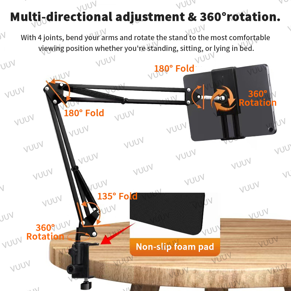 Adjustable Bed Tablet Stand fo - огляд і ціна Desk Setup Ipad