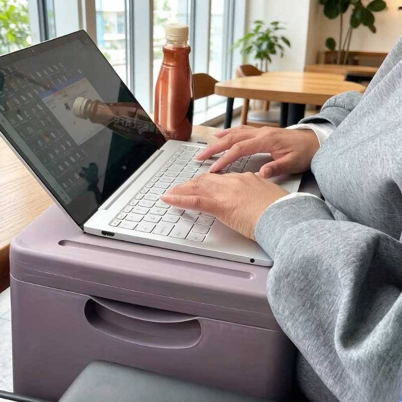 Folding Lap Desk with Storage  - огляд і ціна Desk Setup Organizer