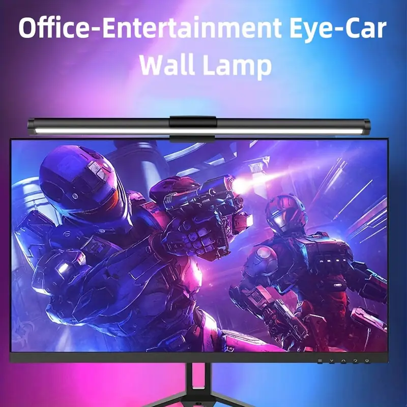 Stepless Dimming Hanging LED M - огляд і ціна Desk Setup On Bed