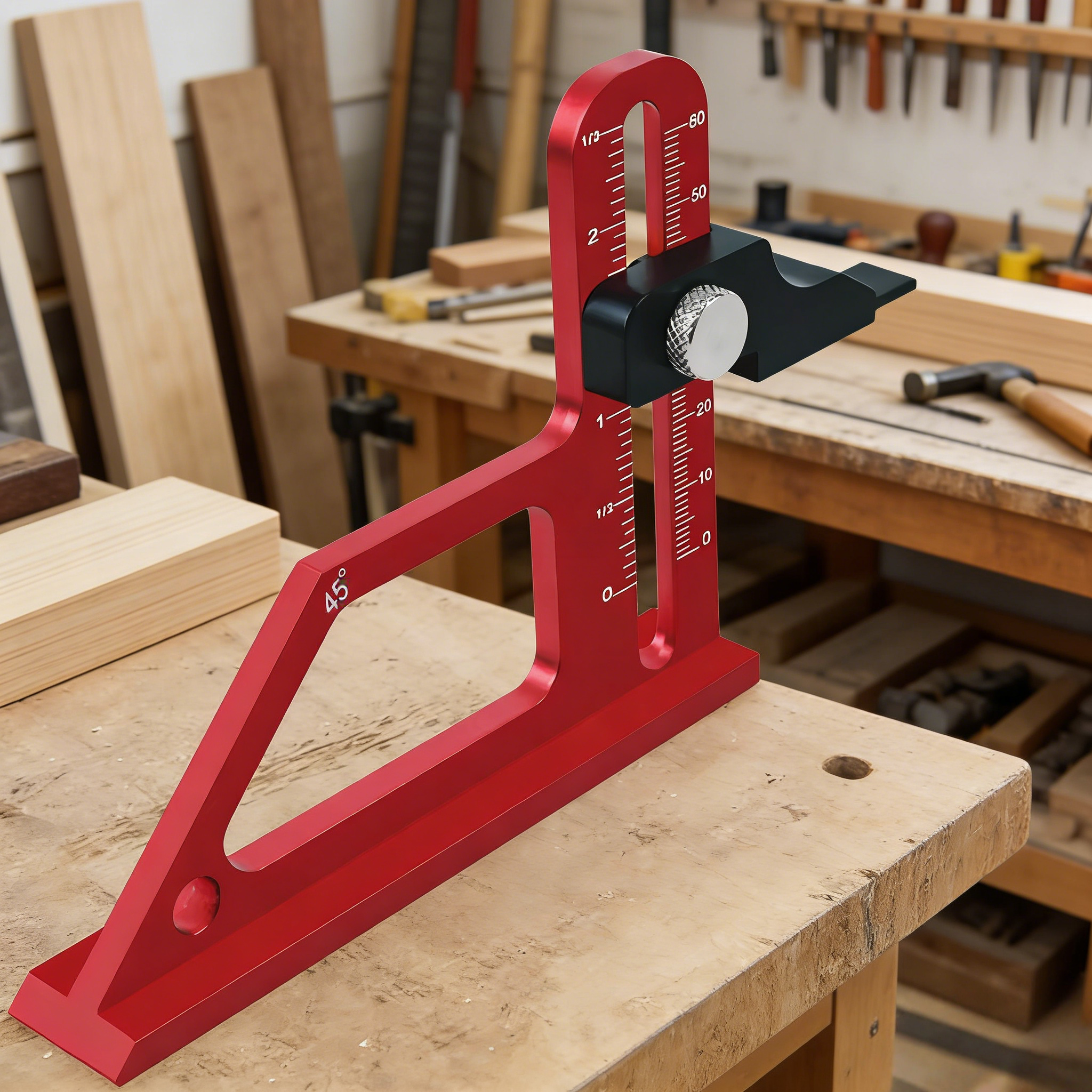 Quick Setup Depth Gauge for Ta - огляд і ціна Desk Setup Pegboard