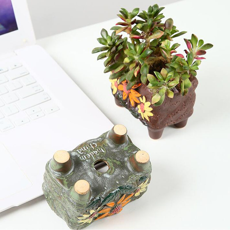 Korean Style Succulent Plant P - огляд і ціна Korean Desk Setup