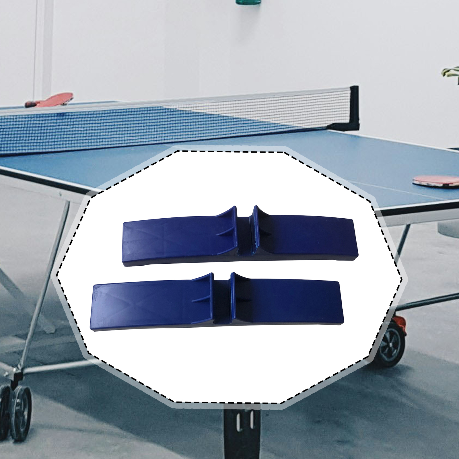 Table Tennis Court Divider Foo - огляд і ціна Desk Setup Pegboard