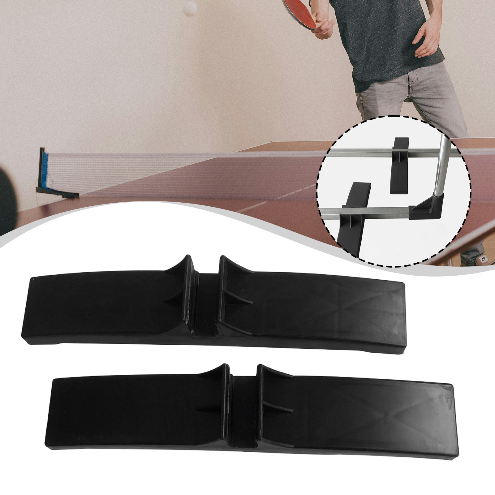 Table Tennis Court Divider Foo - огляд і ціна Desk Setup Pegboard