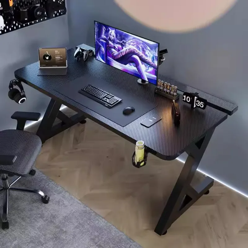Q Minimalist Black Computer De - огляд і ціна Desk Setup No Computer