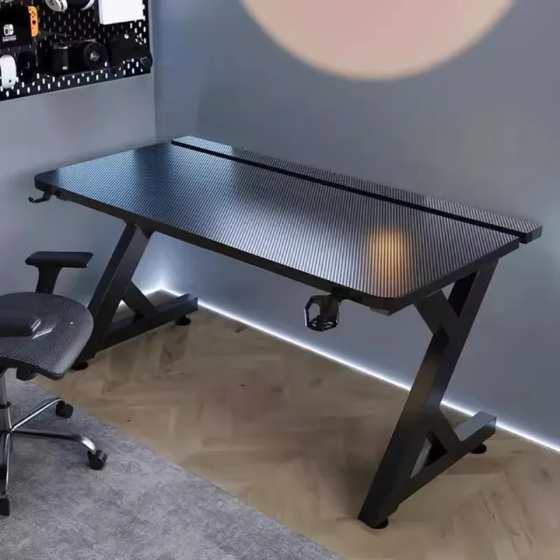 Q Minimalist Black Computer De - огляд і ціна Desk Setup No Computer