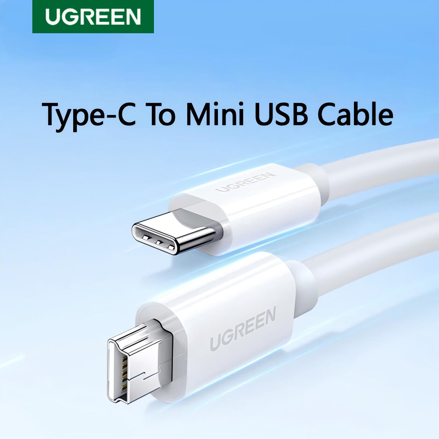UGREEN USB2.0 Type C To Mini U - огляд і ціна Desk Setup Ipad