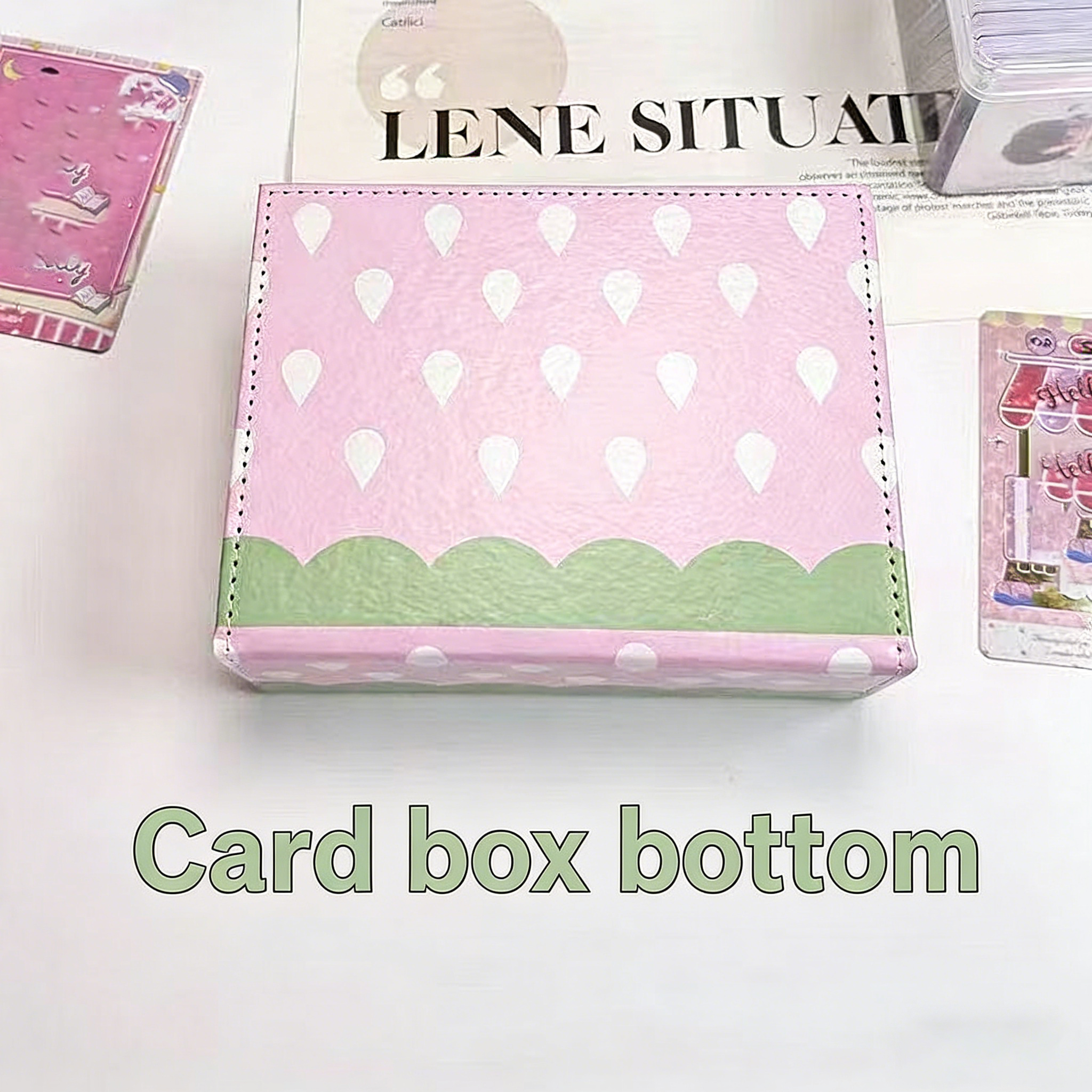 New Cute Strawberry Girl Heart - огляд і ціна Korean Desk Setup