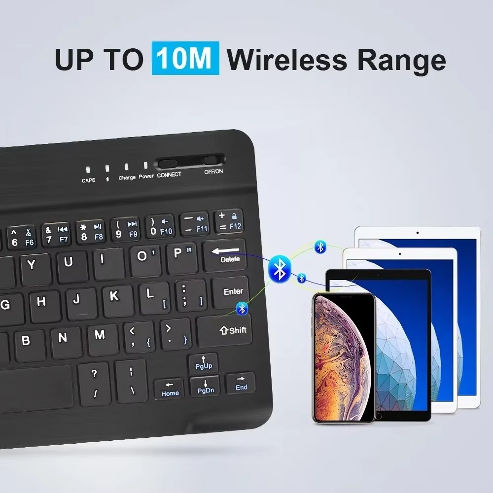 Bluetooth Keyboard for iPad 10 - огляд і ціна Desk Setup Ipad