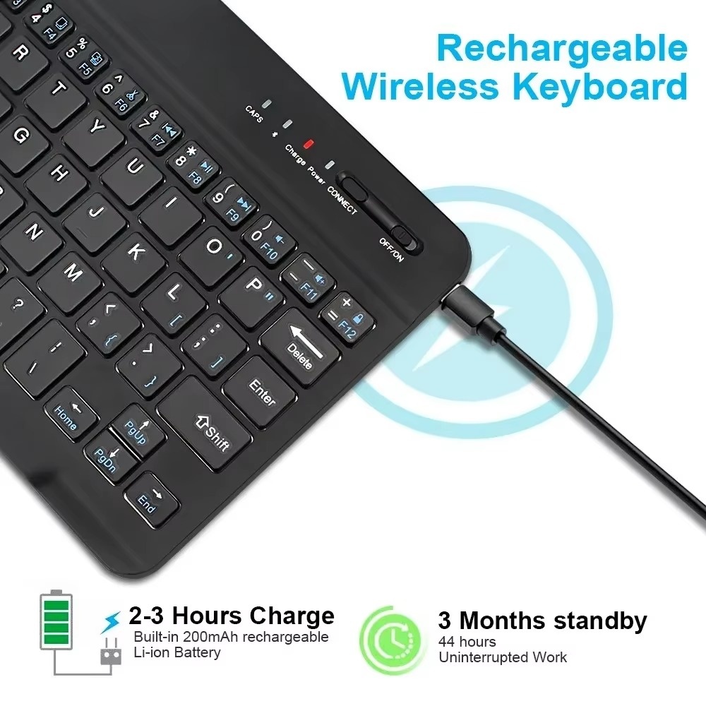 Bluetooth Keyboard for iPad 10 - огляд і ціна Desk Setup Ipad