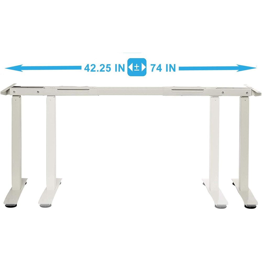 Electric Dual Motor Stand Up D - огляд і ціна Desk Setup L Shaped
