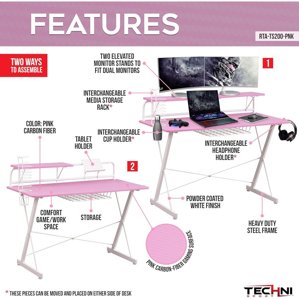 Elevated Monitor Stand Gaming  - огляд і ціна Setup Desk Monitor