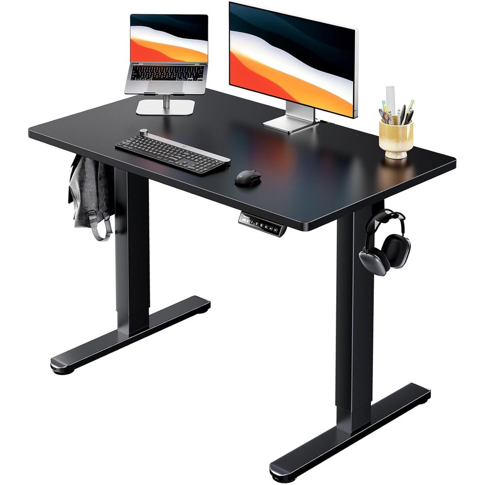 Electric Standing Desk, Whole  - огляд і ціна Desk Setup L Shaped