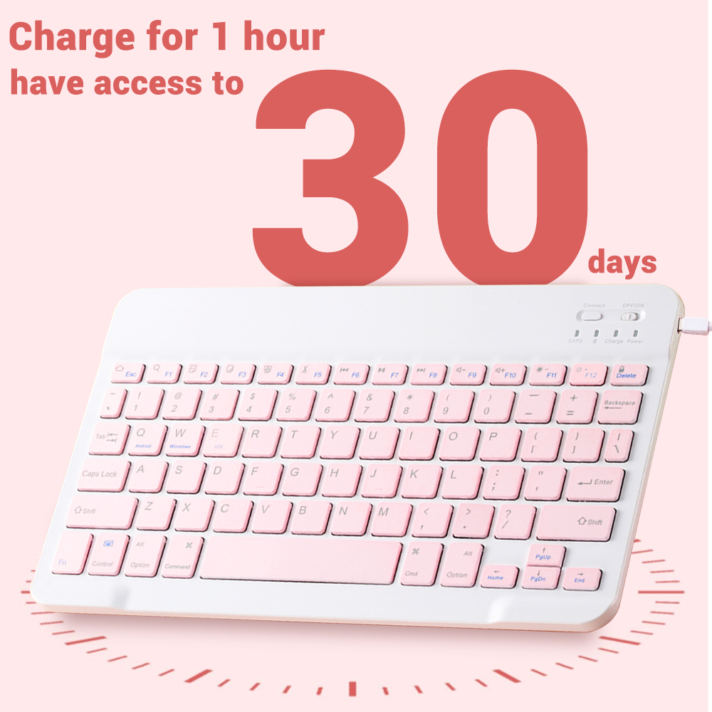 Mini Wireless Keyboard Bluetoo - огляд і ціна Desk Setup Ipad
