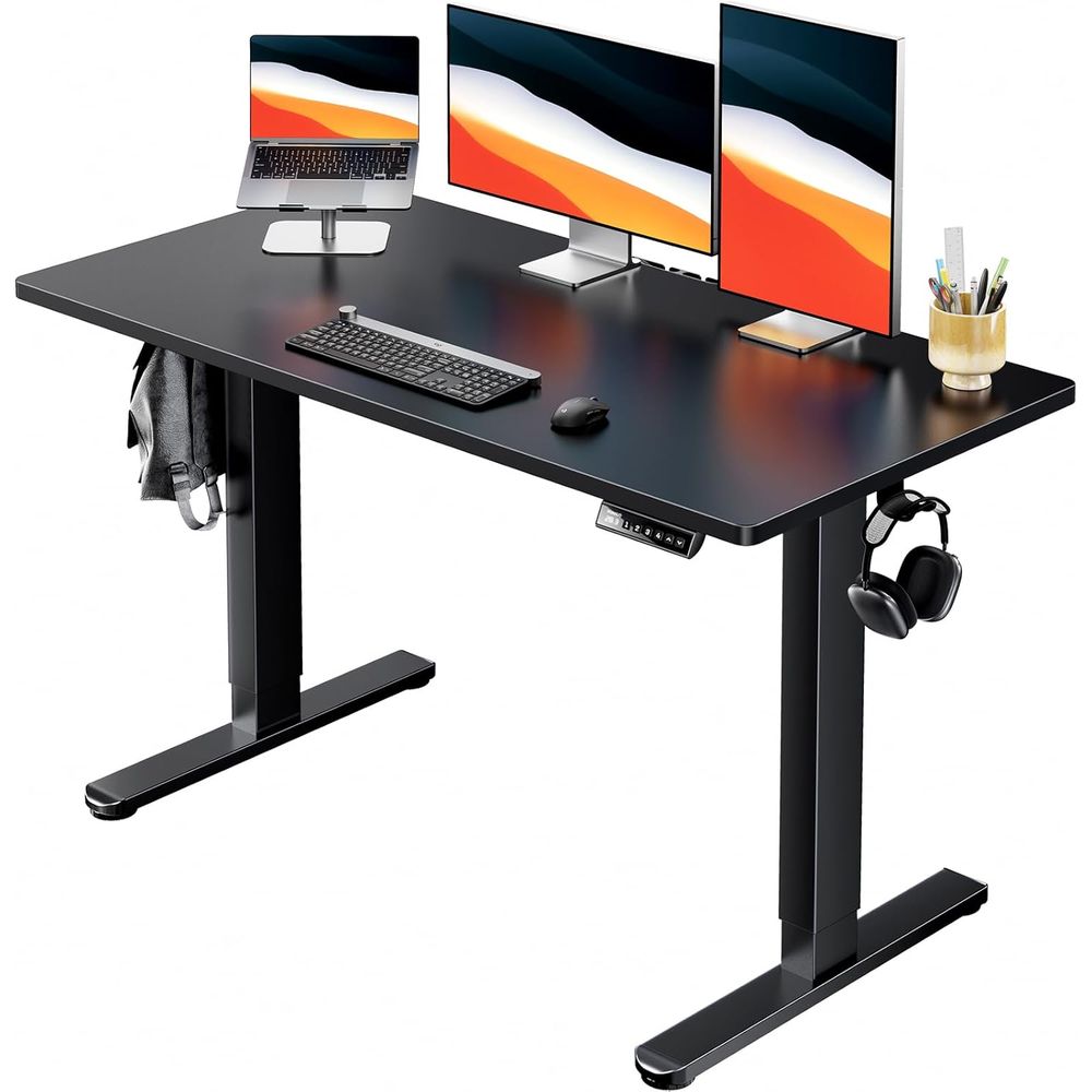 Electric Standing Desk, Whole  - огляд і ціна Desk Setup L Shaped
