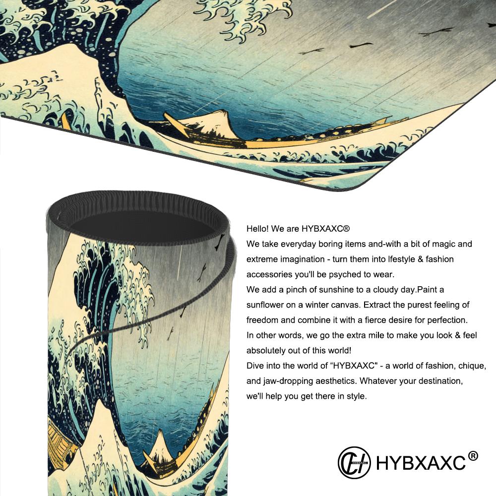 XXL HYBXAXC Black White Wave A - огляд і ціна Desk Setup Black And White