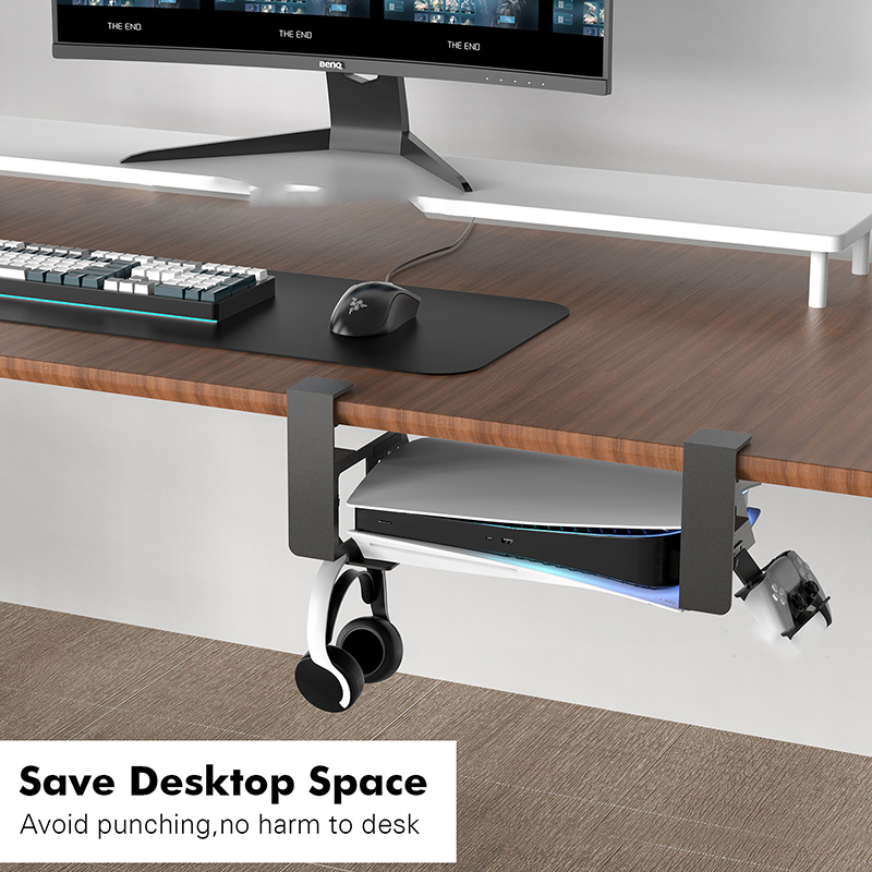 Under Table Hanging Holder For - огляд і ціна Desk Setup Ps5