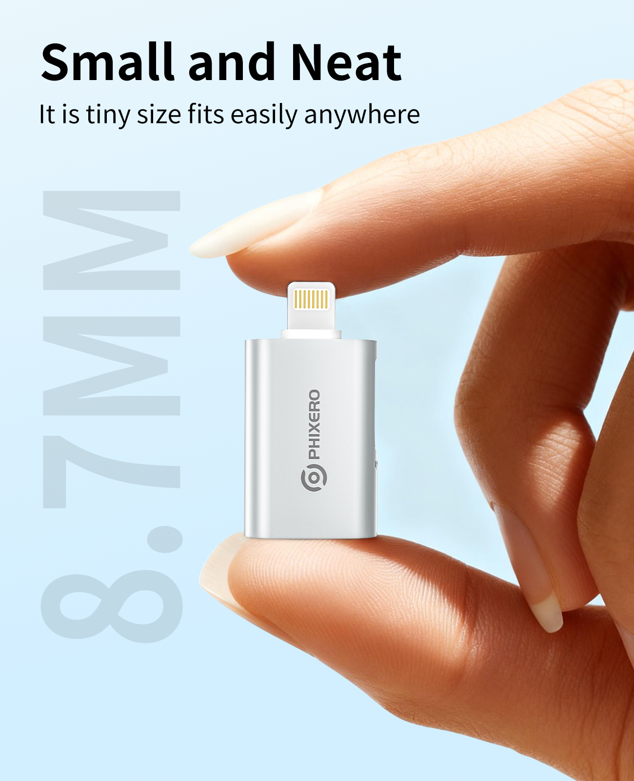 PHIXERO USB C OTG Adapter 27W  - огляд і ціна Desk Setup Ipad
