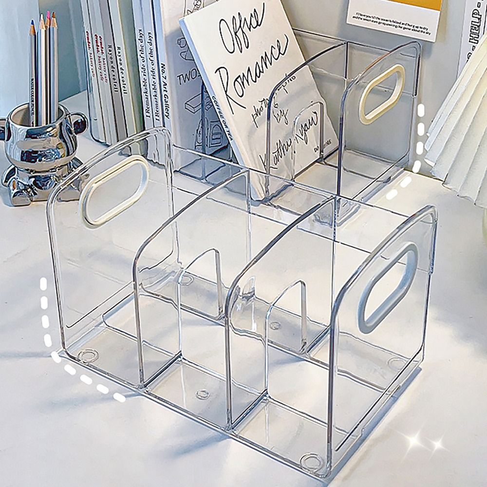 Convenient Clear Acrylic Booke - огляд і ціна Desk Setup Organizer