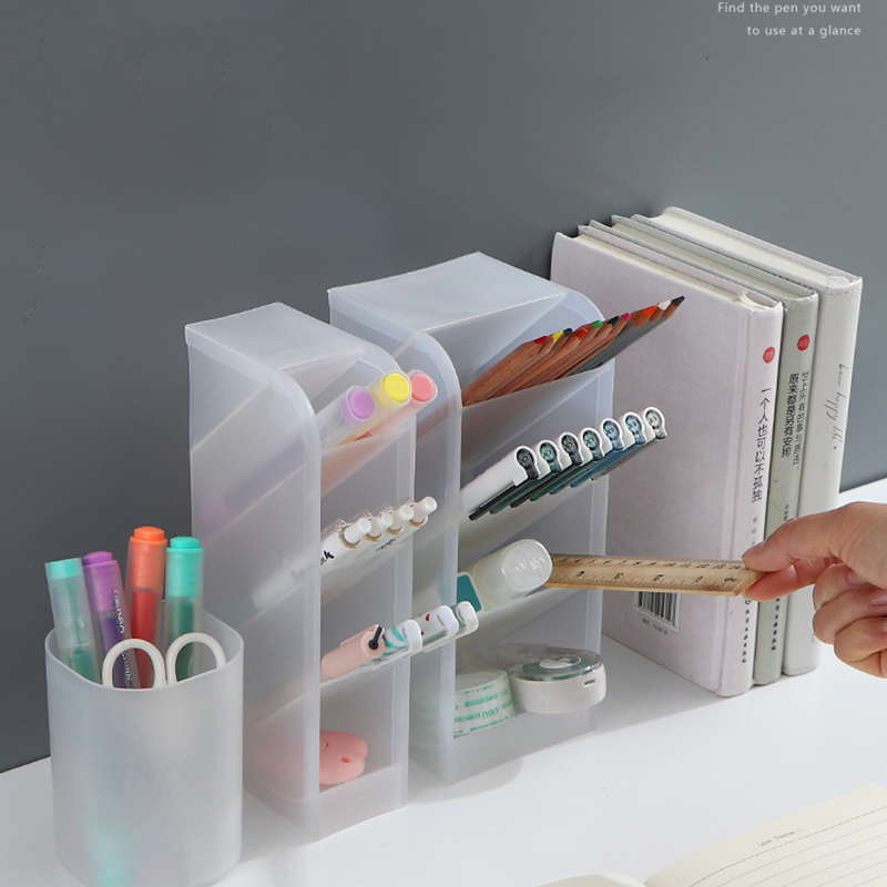 Creative Transparent Oblique I - огляд і ціна Desk Setup Organizer
