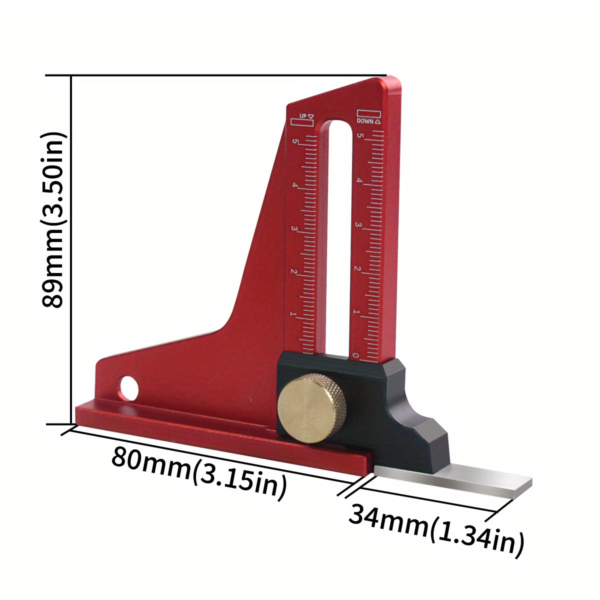 0-50mm Height Gauge Setup Adju - огляд і ціна Desk Setup Pegboard
