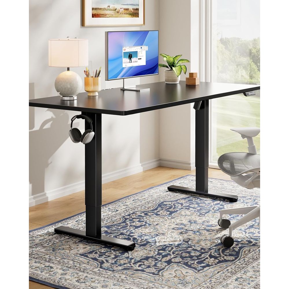 Electric Standing Desk, Whole  - огляд і ціна Desk Setup L Shaped