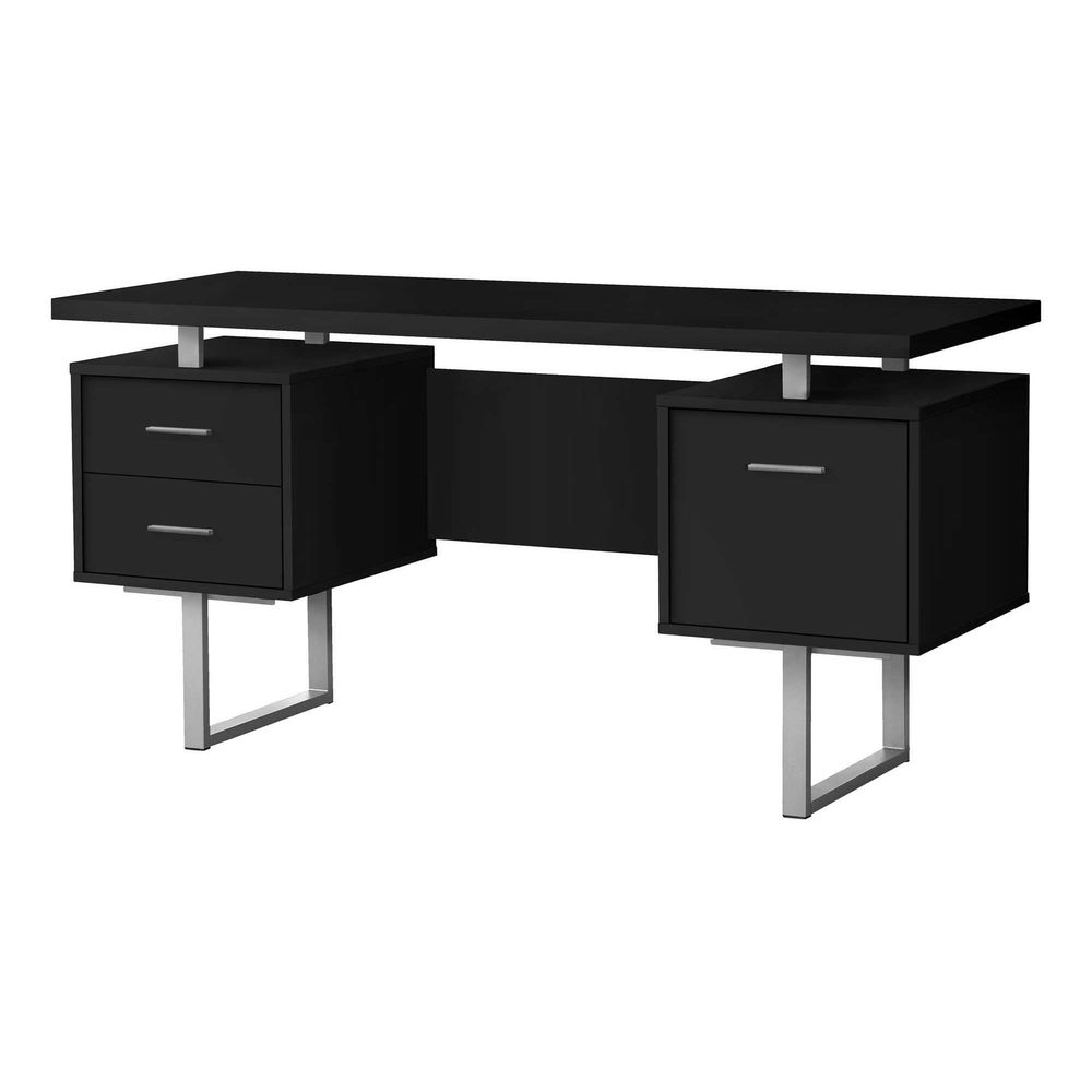 I 7634 Computer Desk, Home Off - огляд і ціна Desk Setup Grey
