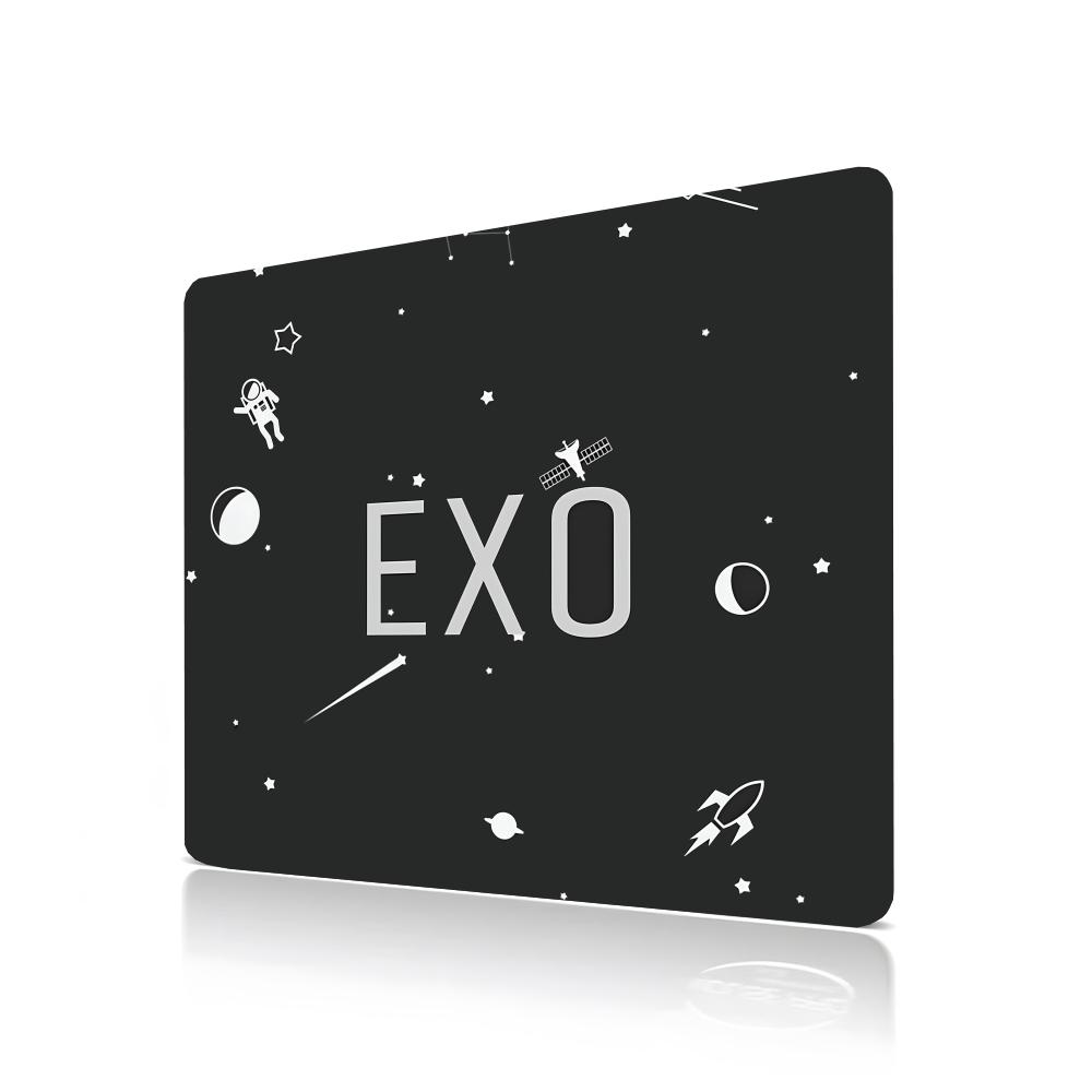 EXO Logo Kpop Mouse Pad Gamer  - огляд і ціна Desk Setup Kpop