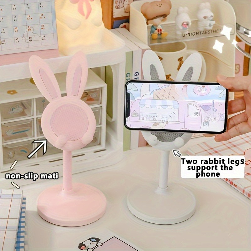 Pink Phone Holder Desktop Cell - огляд і ціна Desk Setup Ipad