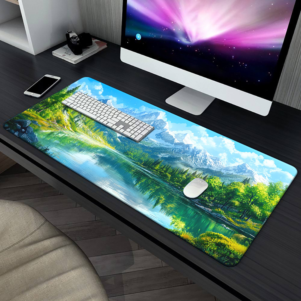 Work From Home Mouse Pad Desk  - огляд і ціна Desk Setup For Working From Home