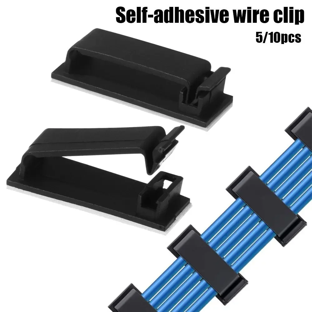 Self-adhesive Wire Holder Orga - огляд і ціна Desk Setup Organizer