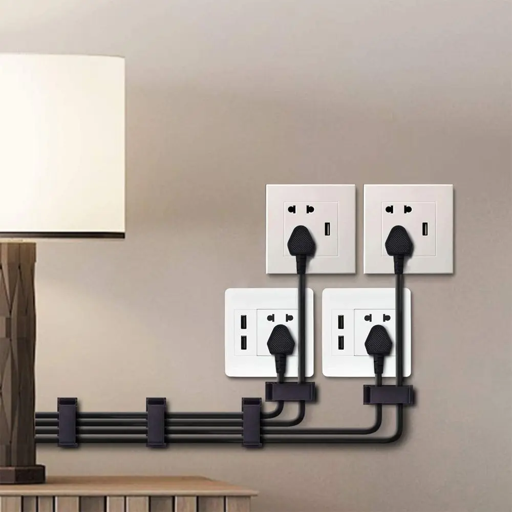 Self-adhesive Wire Holder Orga - огляд і ціна Desk Setup Organizer