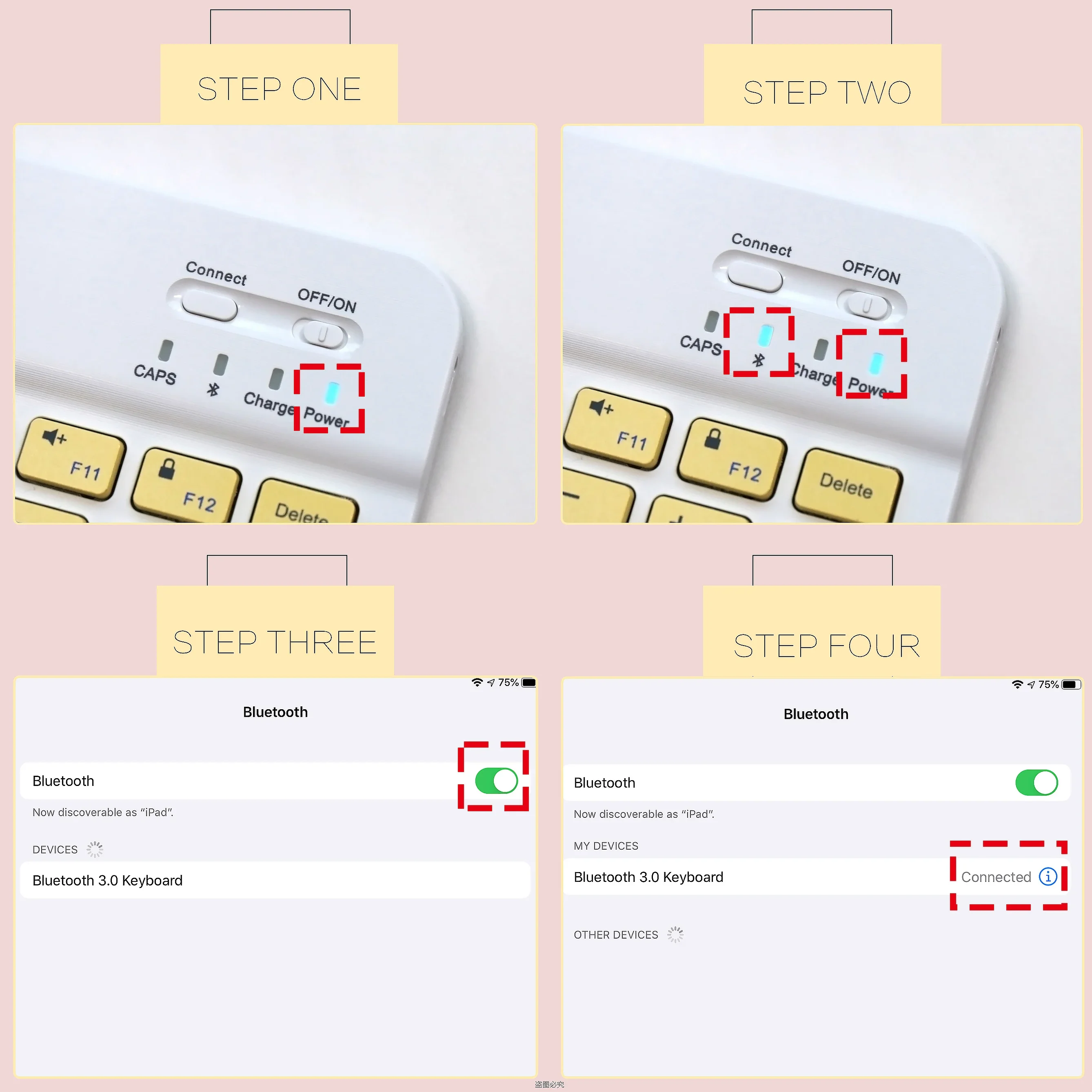 Colorful Candy Bluetooth Keybo - огляд і ціна Desk Setup Ipad