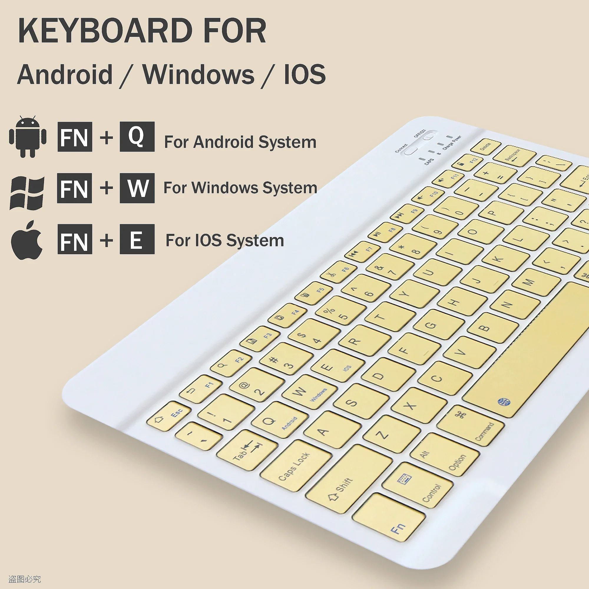 Colorful Candy Bluetooth Keybo - огляд і ціна Desk Setup Ipad