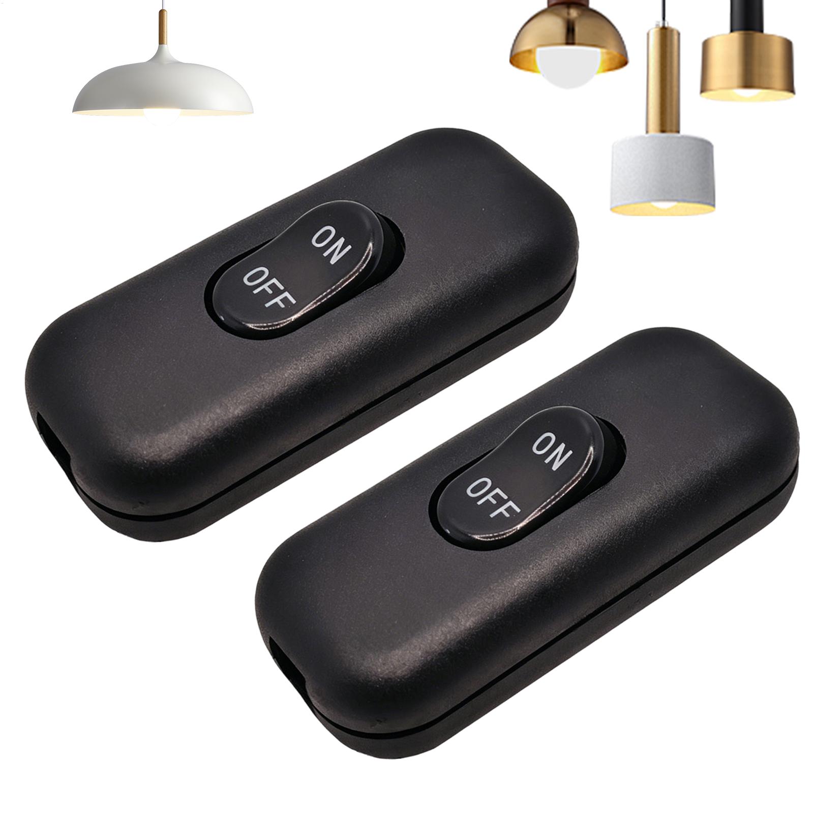 2pcs 6A 250V Inline Cord Switc - огляд і ціна Desk Setup On Bed