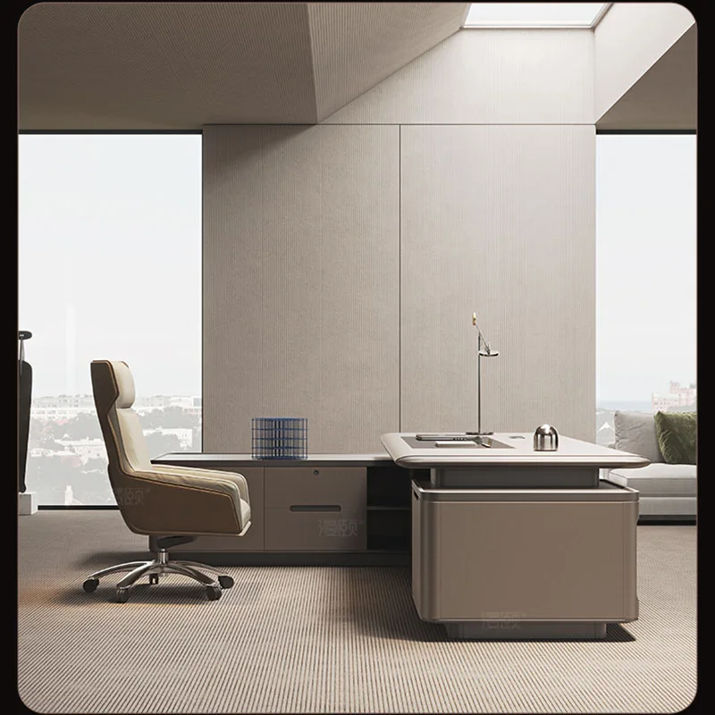 Manicure White L Shaped Wooden - огляд і ціна Desk Setup L Shaped