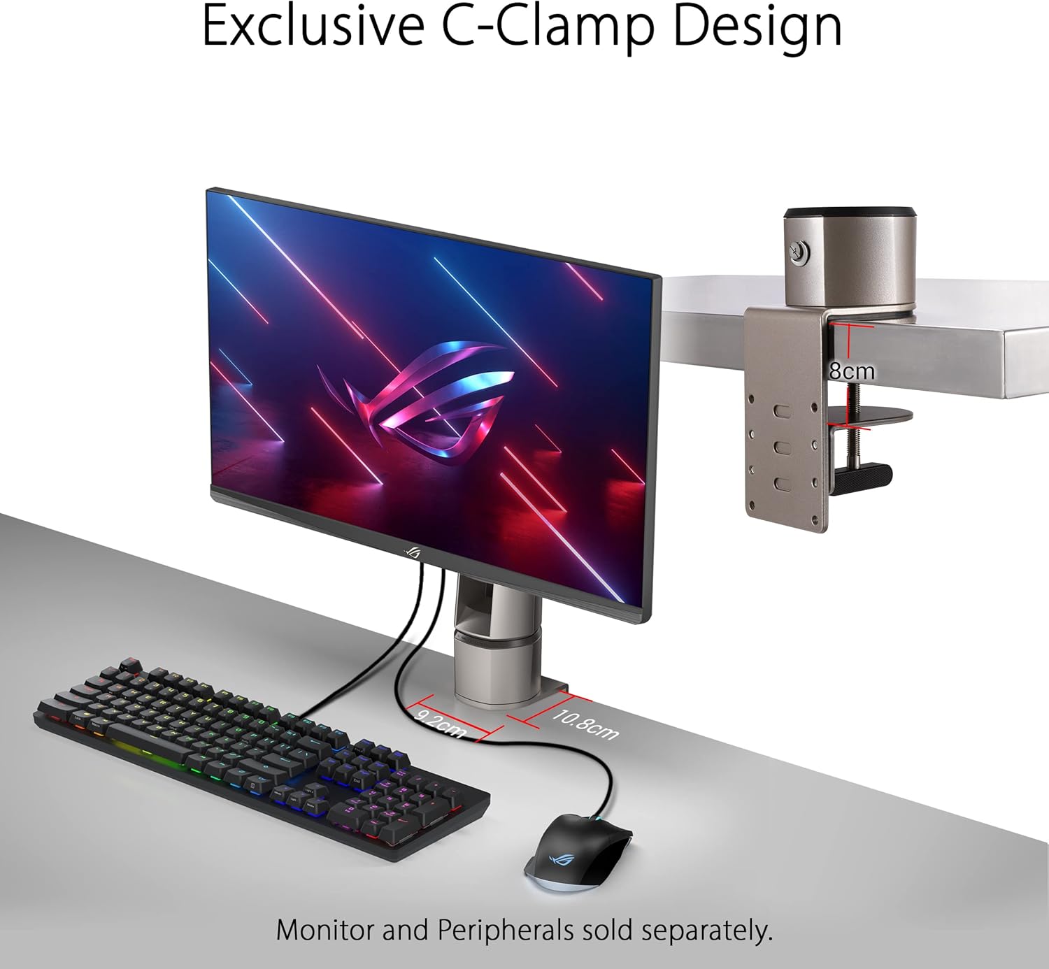 Monitor Desk Mount Kit for 24- - огляд і ціна Setup Desk Monitor