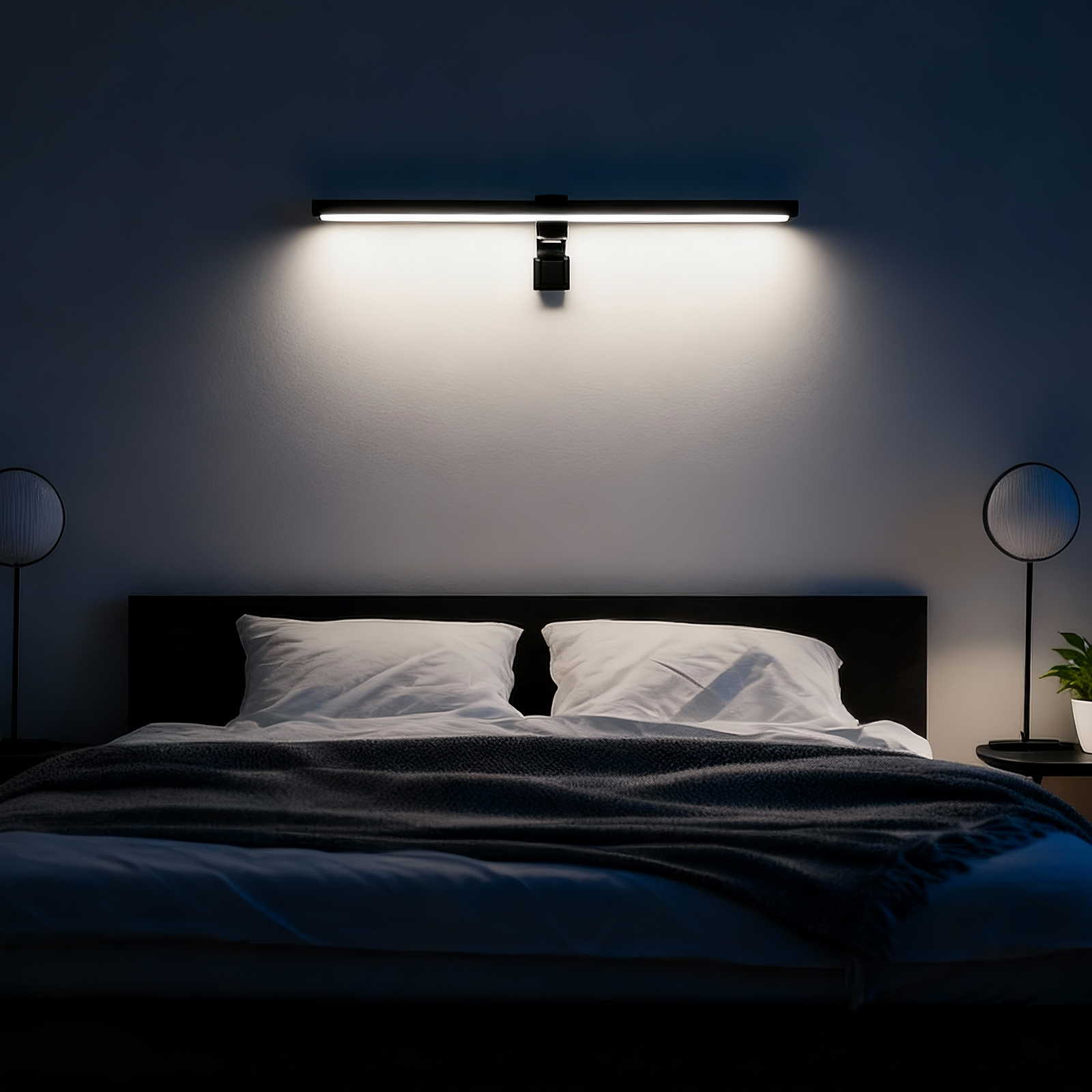 USB-Powered Eye Care Monitor L - огляд і ціна Desk Setup On Bed
