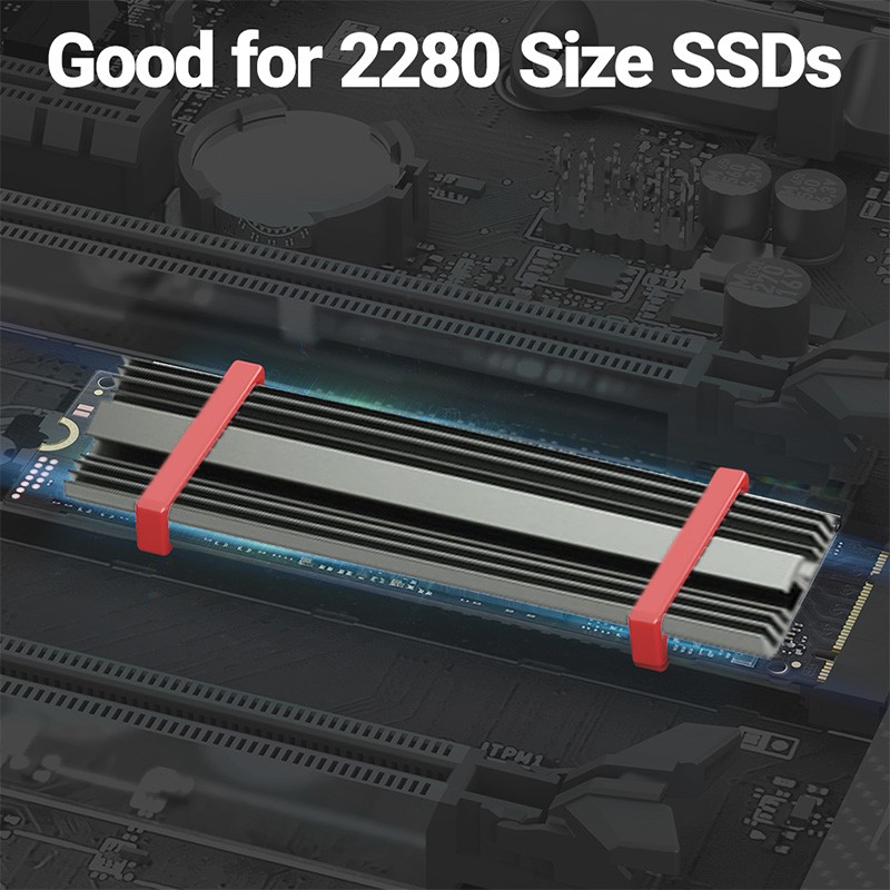 M.2 SSD Heatsink, Aluminum NVM - огляд і ціна Desk Setup Ps5