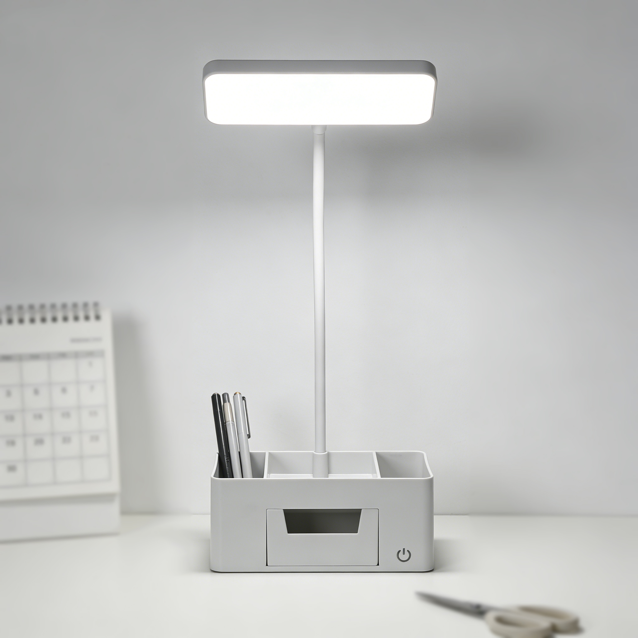 Desk Organizer LED Table Lamp, - огляд і ціна Desk Setup Organizer