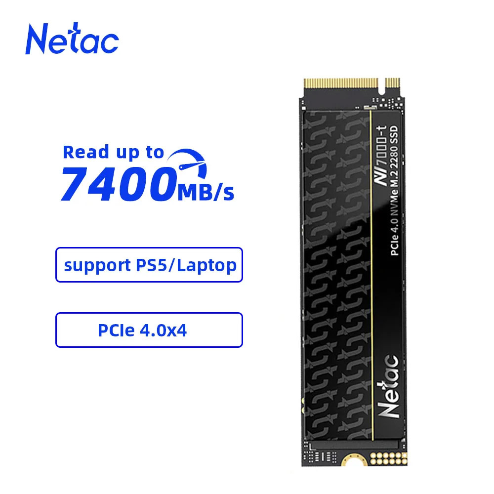Netac SSD 1tb 2tb SSD NVMe M2  - огляд і ціна Desk Setup Ps5