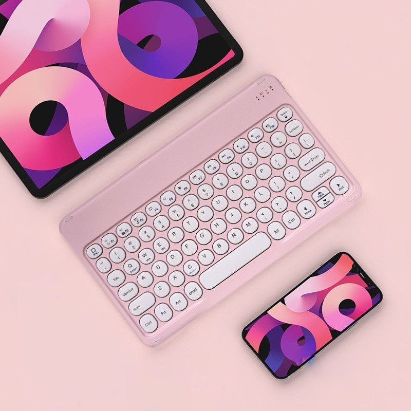 Round Hat Silent Retro Mini Wi - огляд і ціна Desk Setup Ipad